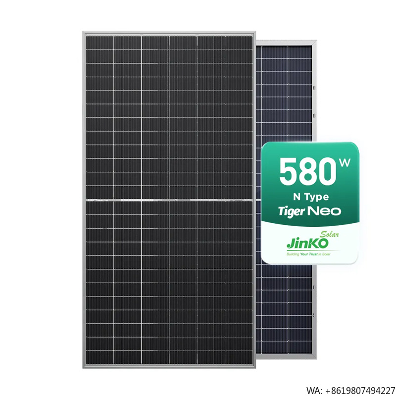 Jinko Solar Panel N-Type - แผงโซลาร์เซลล์ Jinko Tiger Neo 72HL4-BDV 560-580