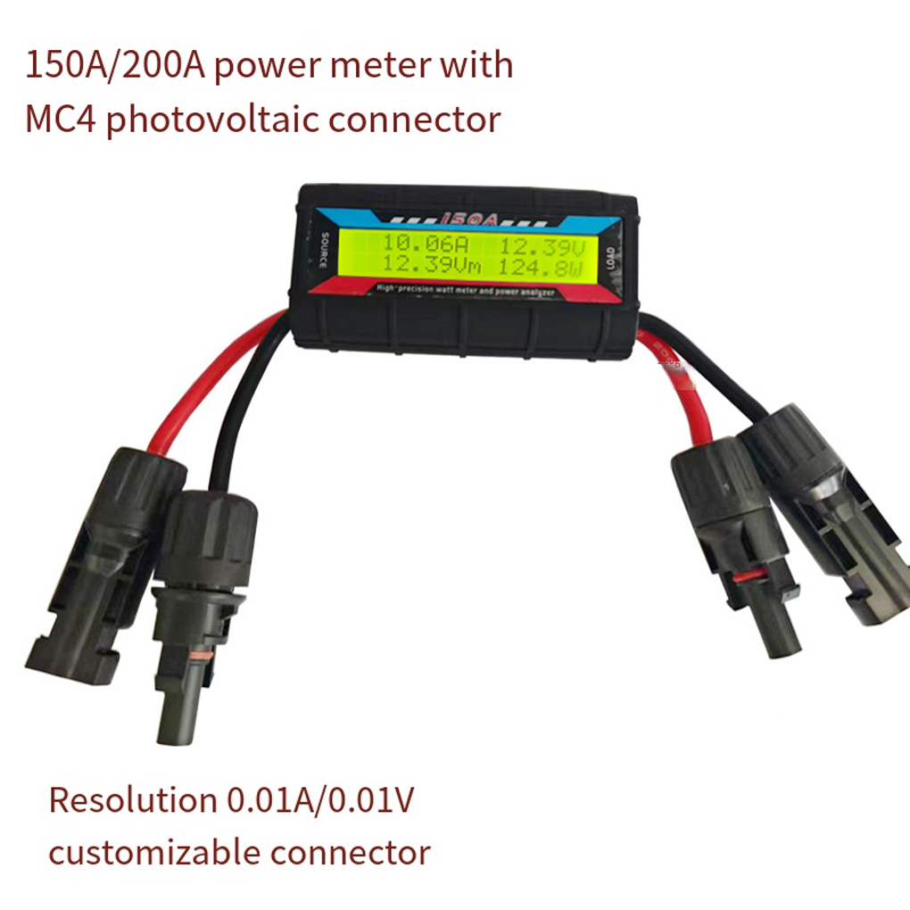 Renewable Energy Demonstration Kit - 150A/200A เครื่องวัดพลังงาน RC สำหรับเครื่องบินจำลอง เครื่องวัดพลังงาน เครื่องวิเคราะห์กระแสไฟฟ้า