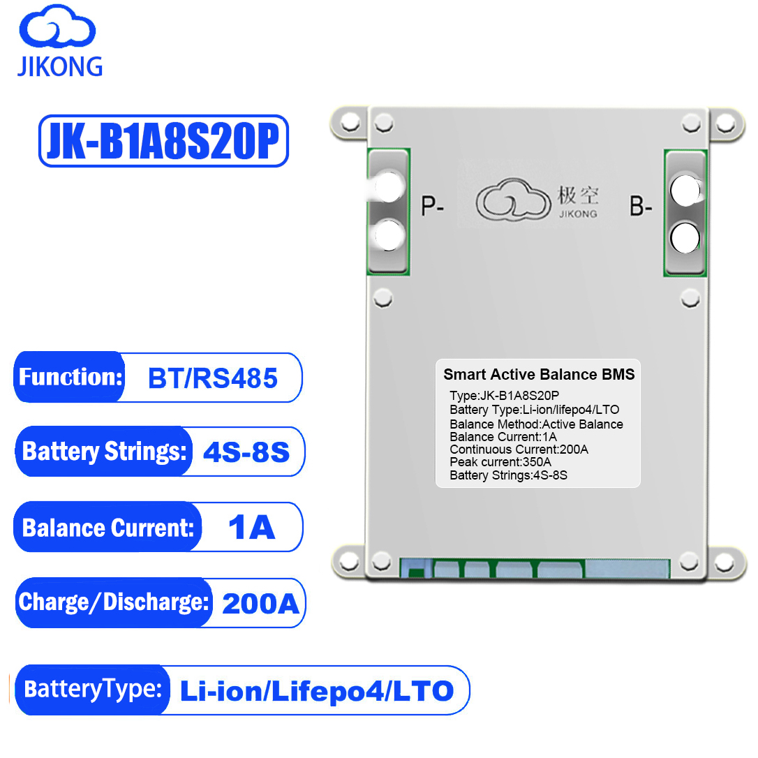Smart Bms - JK Smart BMS แบตเตอรี่ Li-ion 18650สำหรับ