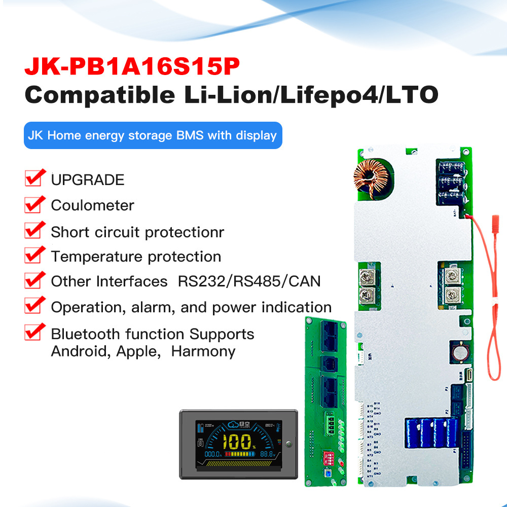 JKBMS ระบบปรับสมดุลแบตเตอรี่สำ - Smart Bms บทวิจารณ์และราคา
