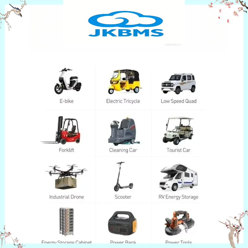 แบตเตอรี่ JKBMS 100A 120A 150A - Smart Bms บทวิจารณ์และราคา