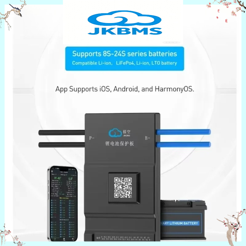 แบตเตอรี่ JKBMS 100A 120A 150A - Smart Bms บทวิจารณ์และราคา