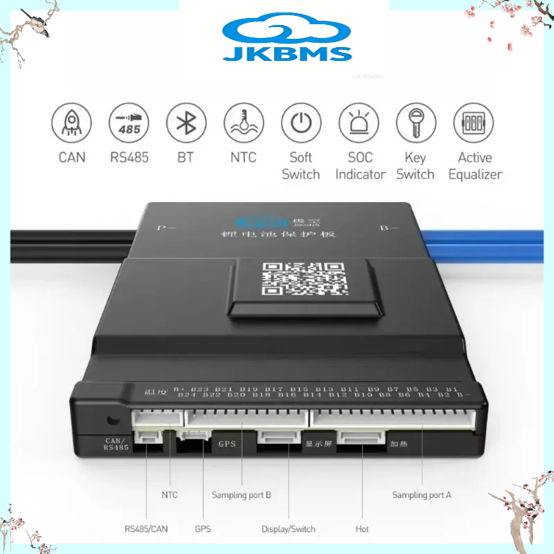 แบตเตอรี่ JKBMS 100A 120A 150A - Smart Bms บทวิจารณ์และราคา