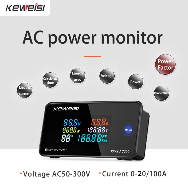 KWS-AC300 เครื่องวัดโวลต์มิเตอ - Renewable Energy Demonstration Kit บทวิจารณ์และราคา