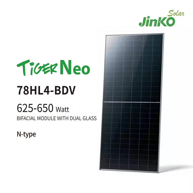 แผงโซลาร์เซลล์ Jinko JKM625-65 - Jinko Solar Panel N-Type บทวิจารณ์และราคา