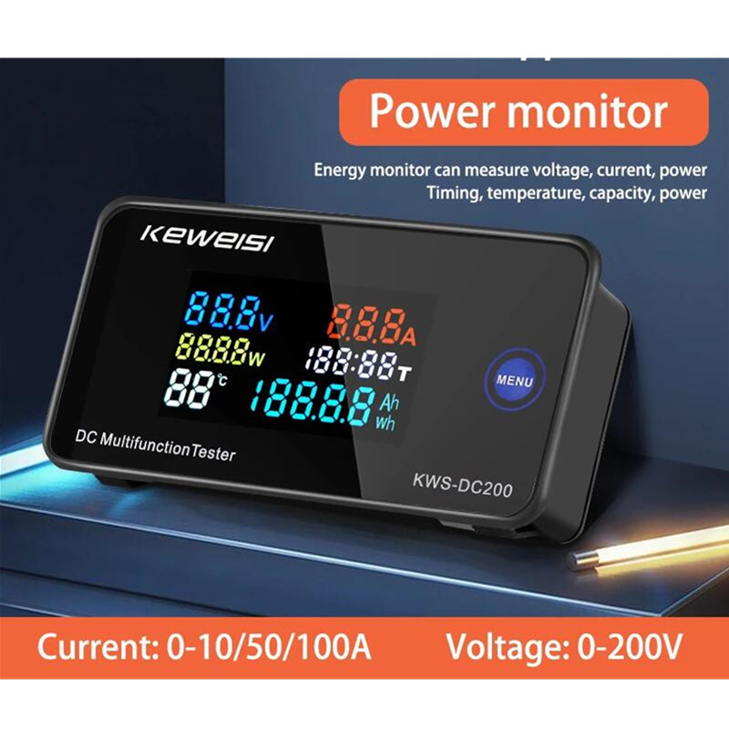 KWS DC-200โวลต์มิเตอร์ DC 0-20 - Renewable Energy Demonstration Kit บทวิจารณ์และราคา