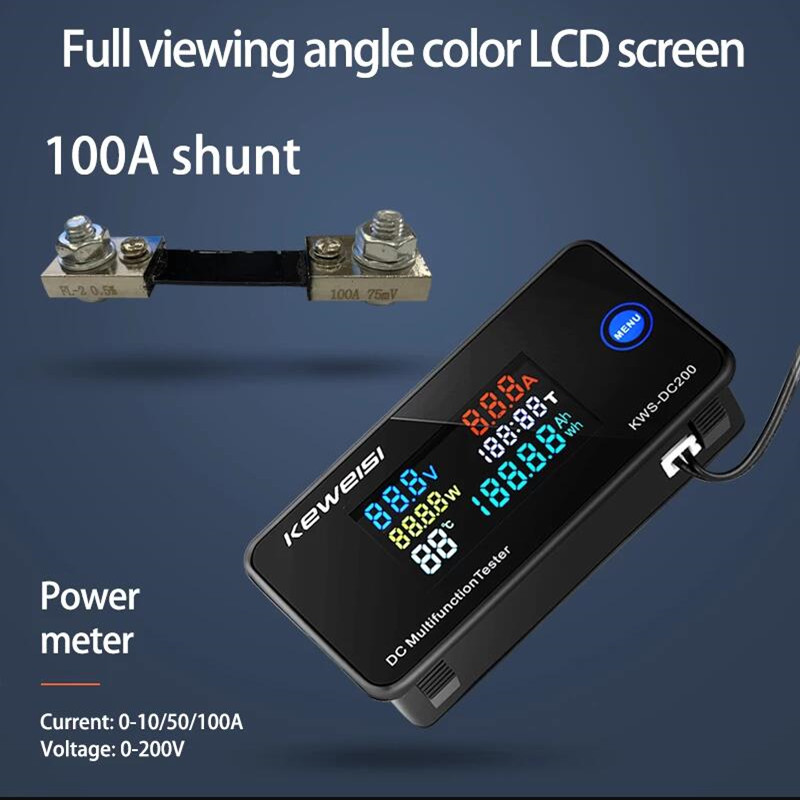 KWS DC-200โวลต์มิเตอร์ DC 0-20 - Renewable Energy Demonstration Kit บทวิจารณ์และราคา