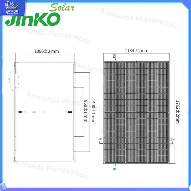 แผงโซลาร์เซลล์ Jinko แบบโมโนคร - Jinko Solar Panel N-Type บทวิจารณ์และราคา