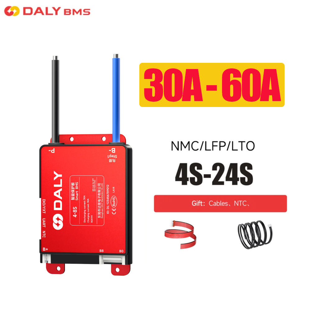 Daly Smart BMS UART 30A 40A 60 - Smart Bms บทวิจารณ์และราคา